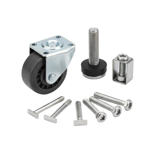 Wheels, Rack Screws & Cage Nuts