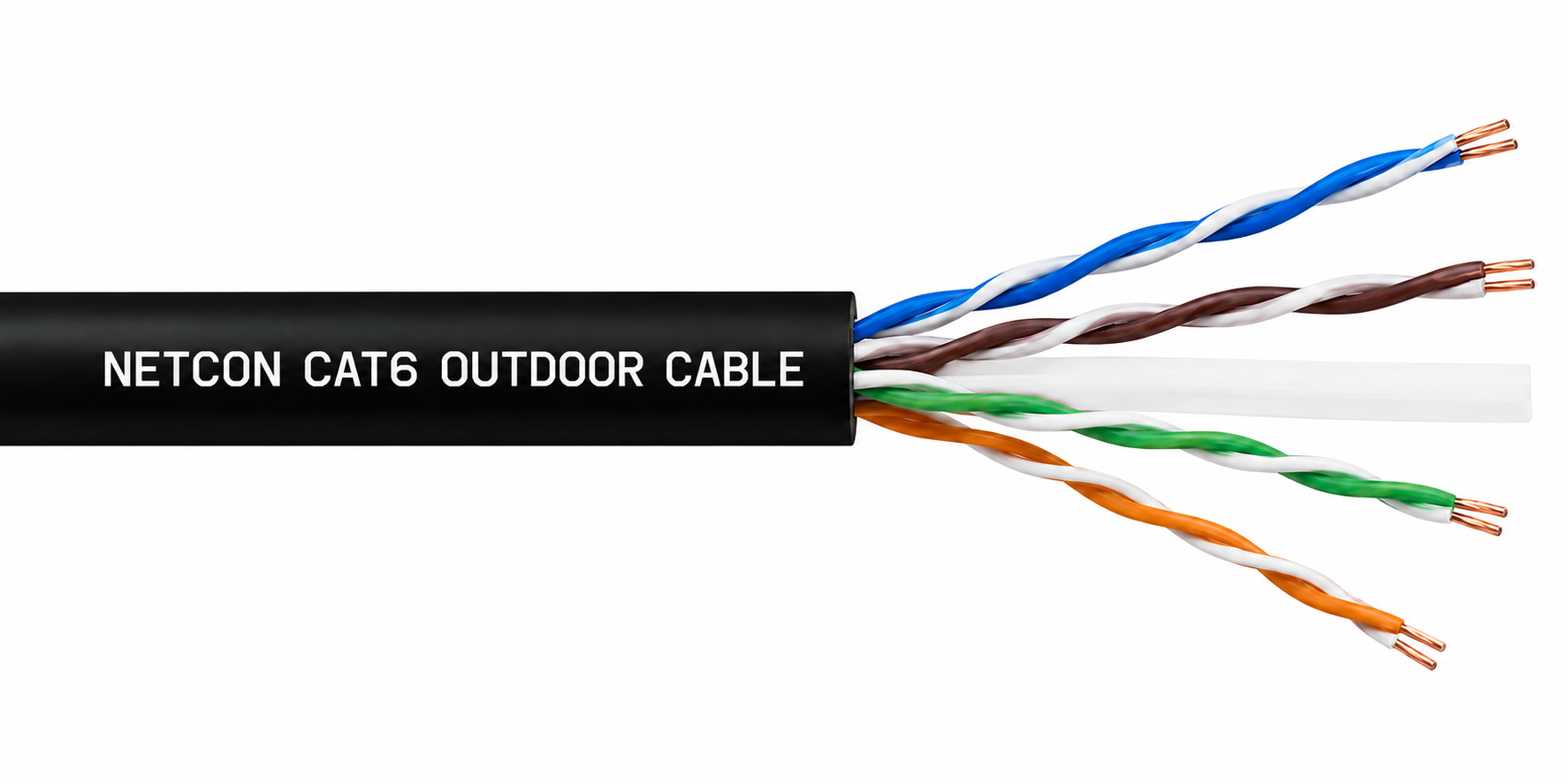 Netcon Cat6 24AWG U/UTP
