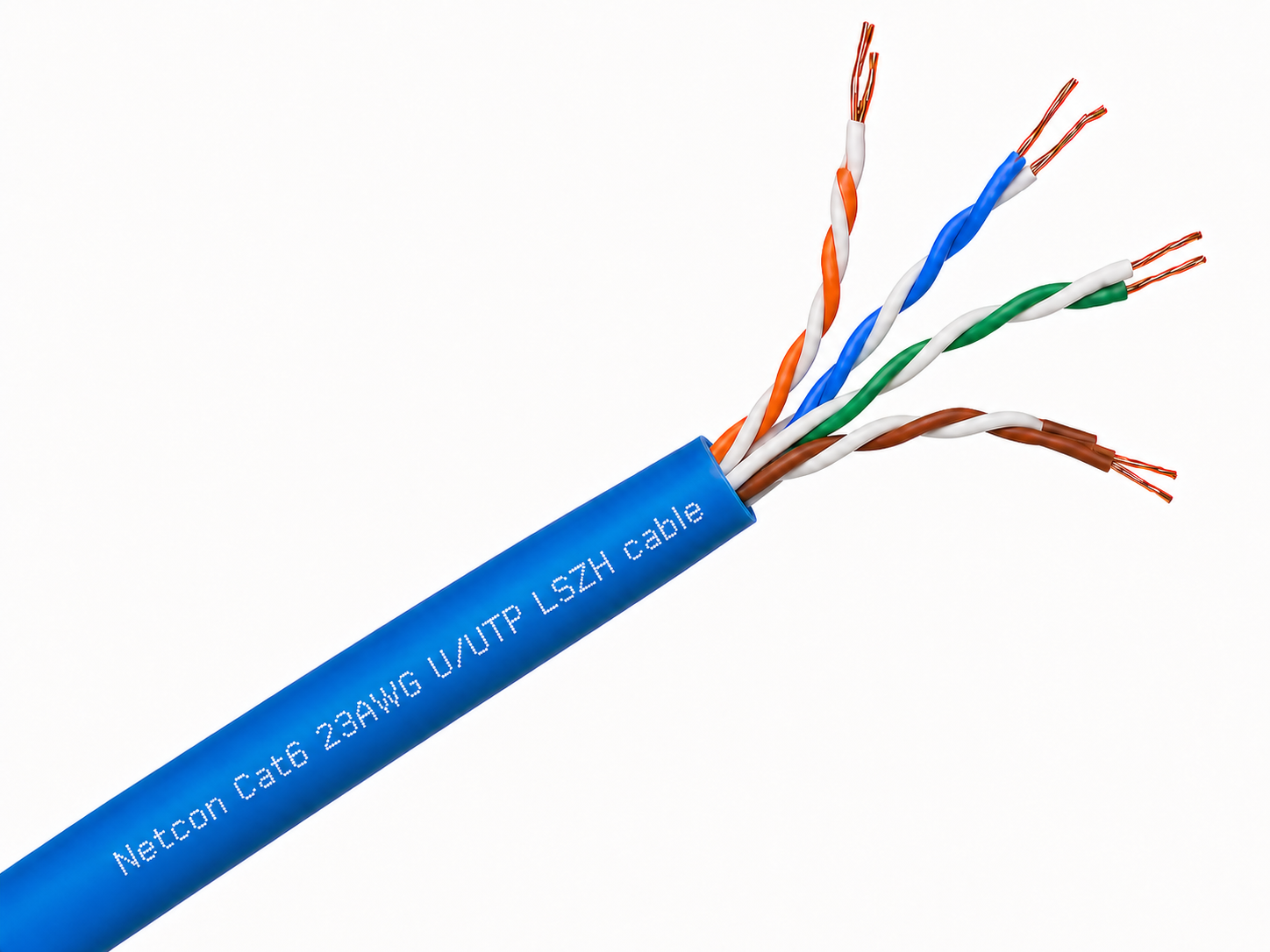 Netcon 23AWG U/UTP- LSZH/PVC
